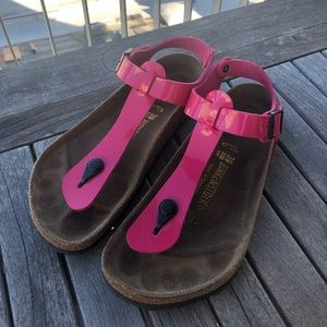 Pink Birkenstock Sandals